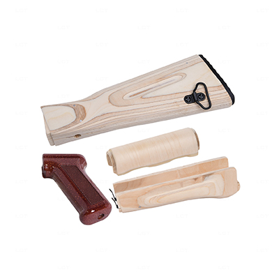 PK429   LCK74 アンフィニッシュ ウッドハンドガード/グリップ/ストックセット